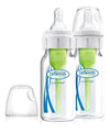 Biberón estándar 4 oz. Options+ vidrio 2-pack