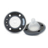 Pack 2 Chupones Ninni Co. Simula Pecho Materno Gris Obscuro