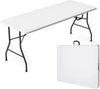 Mesa Plegable Tipo Portafolio Cuory 1.8m Blanca