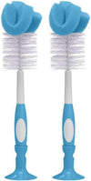 Cepillo biberón azul 2 pack