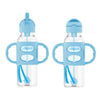 Pack de 2 Biberones con Popote Dr. Brown's 250ml Azul