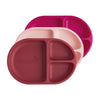Juego De 3 Platos De Silicon Color Rosa