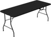 Mesa Plegable Negra Cuory 180x70x74 cm