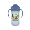 Vaso entrenador 10 oz.Térmico con popote azul