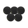 Pack 5 Pelotas Squash 2 Puntos Amarillos 201 Oficial