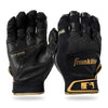 Guanteletas Beisbol Franklin Shok Sorb Talla L Negro Oro