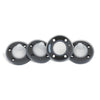 Pack 4 Chupones Ninni Co. Simula Pecho Materno Gris Obscuro
