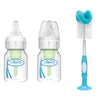 Pack Dr Brown's 2 Biberones Options+ 2oz y Cepillo Limpieza