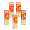 Pack 5 botes de 3 pelotas Head Tennis TIP Naranja Niños