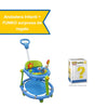 Andadera Infanti Picnic llantas Azul + Funko Pokemon Regalo