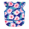 Babero Impermeable Tiny Twinkle a Prueba de Desorden Flores Azul