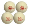 Pack 4 Pelotas Fronton Jumbo Plus Blanca 201 Oficial