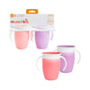 Pack 2 vaso entrenador 360 7oz Munchkin Miracle Bebé 6m+