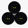 Pack 3 Pelotas Squash 2 Puntos Amarillos 201 Oficial