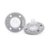 Pack 2 Chupones Ninni Co. Simula Pecho Materno Gris