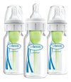 Dr Brown's Biberón Estandar Options 4oz 3pack Transparente