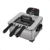Freidora de Inmersion Daewoo 4L 2 Cestas y Control Temperatura