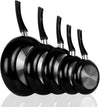 Set Sartenes Beteavon 5pzas Antiadherentes Mango Ergonómico