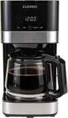 Cafetera de Goteo Cuckoo CCM-BD011B Acero Inoxidable 10 Tazas Programable