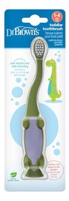 Dr. Brown S Cepillo De Dientes Animales Dinosaurio 1-4 Años